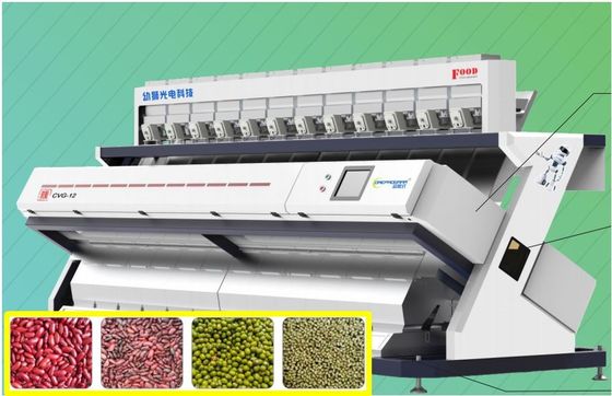 جودة  2.4-6.0 T/H Grain Color Sorter Machine Intelligent Removal Waterfall Structure مصنع