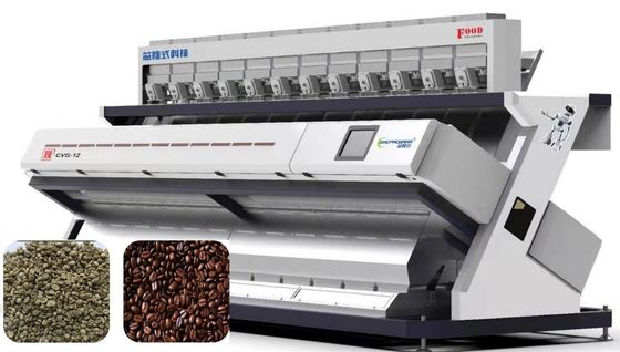 جودة  768 Channels Coffee Bean Color Sorter Machine With Altera Processor / CCD Camera مصنع